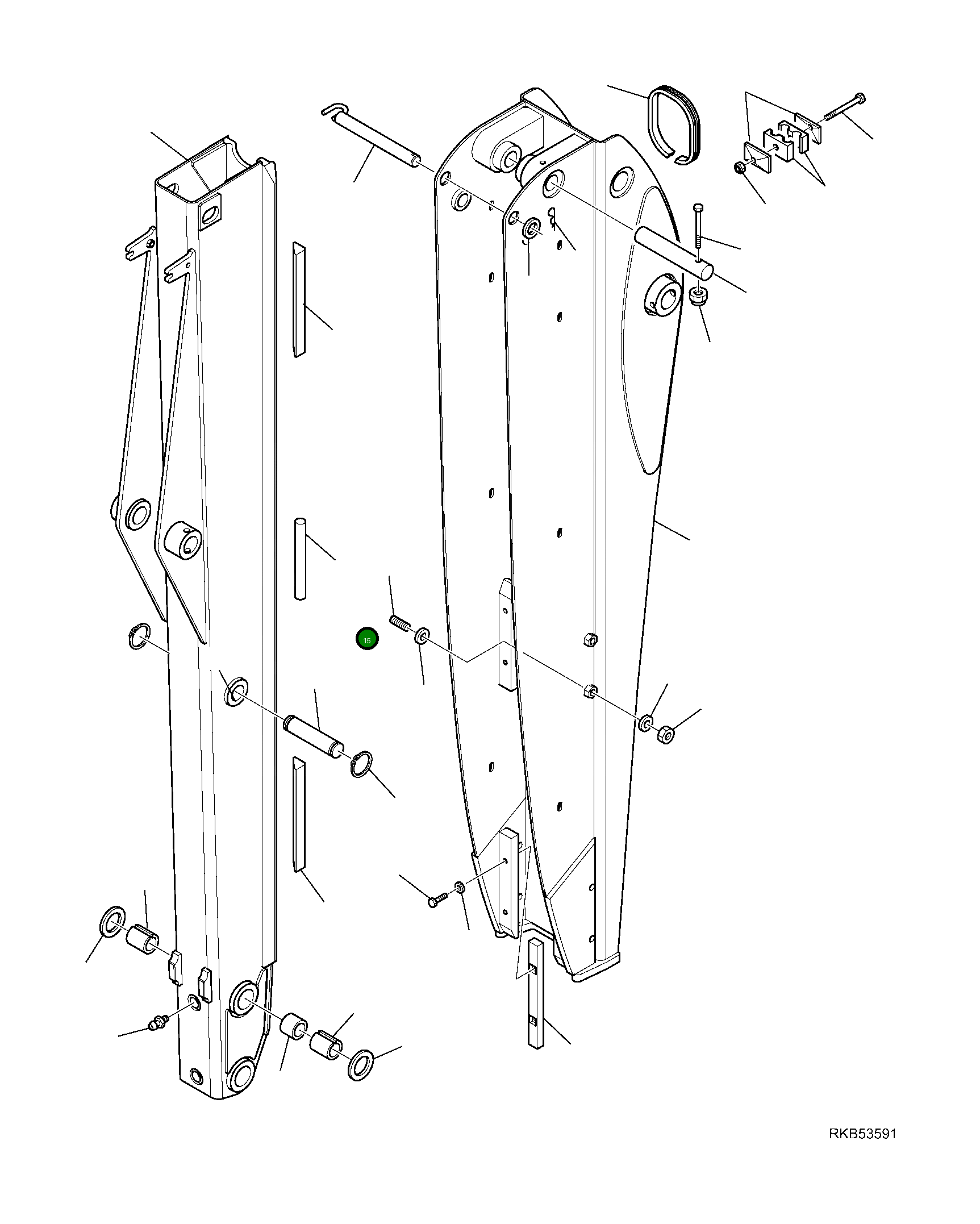 Проставка 42N-856-3310 Komatsu