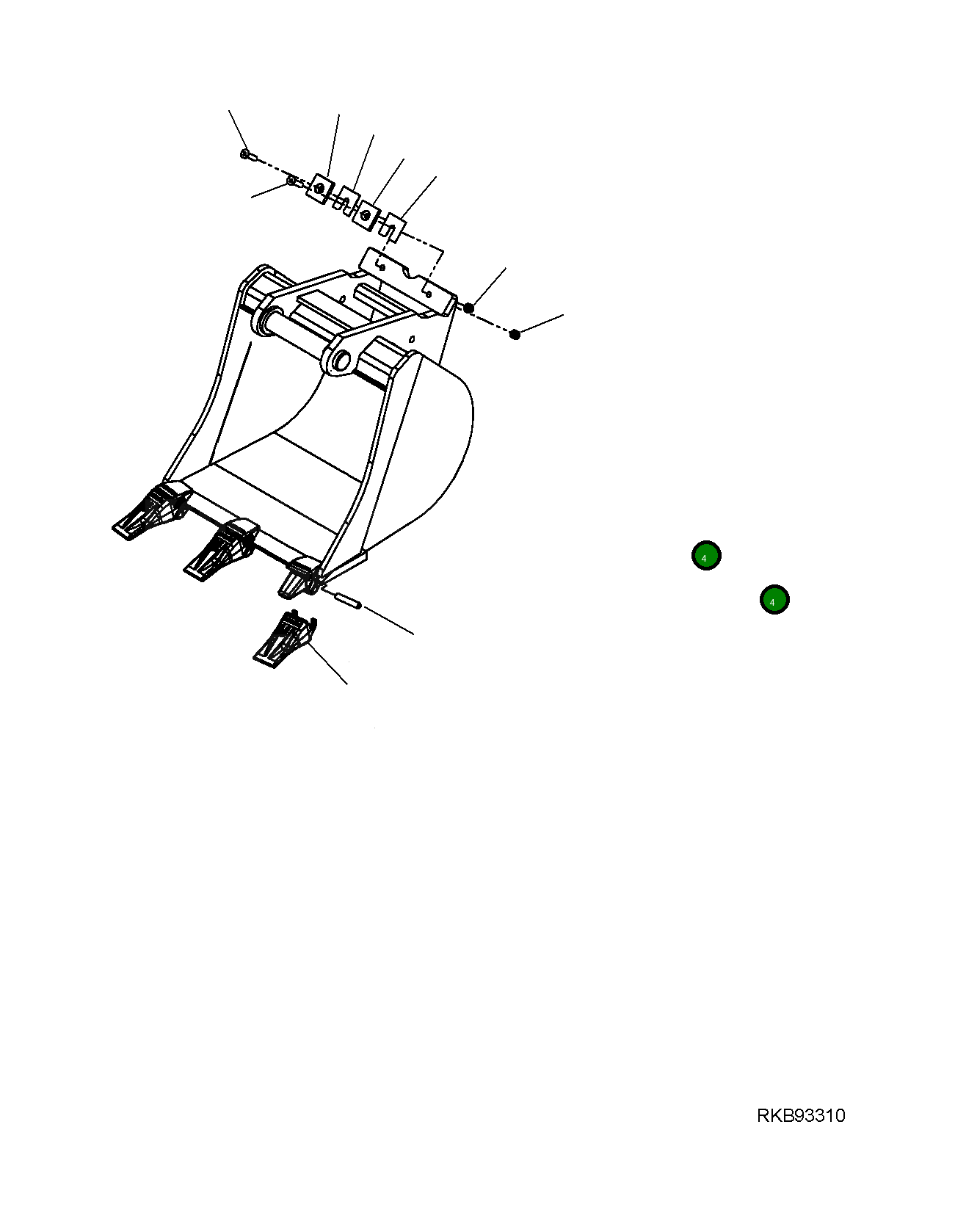 Регулировочная прокладка 22L-09-R1G50 Komatsu