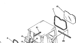 Стекло 113-Z79-1171 Komatsu