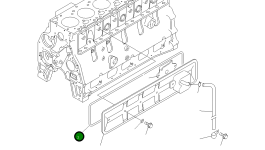 Прокладка 6735-21-6210 Komatsu