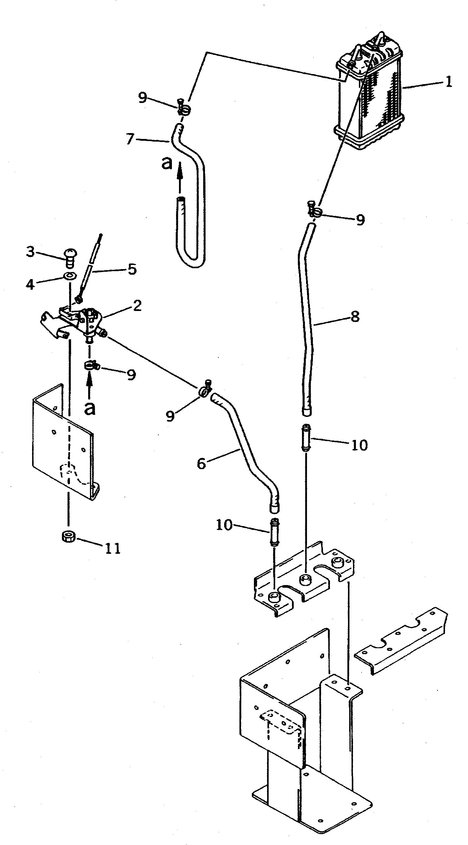 Провод 425-07-13120 Komatsu