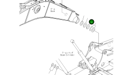 Проставка 208-70-71620 Komatsu