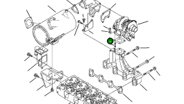 Прокладка YM12390118090 Komatsu