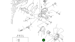 Проставка 457-605 Komatsu