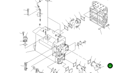 Пробка 07043-40108 Komatsu