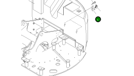 Пластина 21J-46-13190 Komatsu
