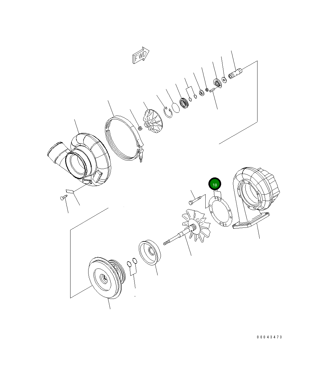 Пластина 6502-51-0510 Komatsu