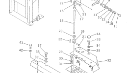 Пластина 23B-43-18341 Komatsu