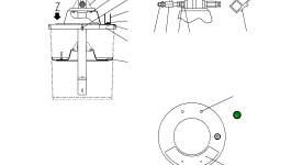 Пробка YU683122-4 Komatsu