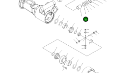 Регулировочная прокладка 20K-22-31770 Komatsu