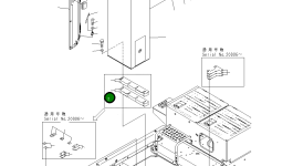 Регулировочная прокладка 21T-53-31530 Komatsu