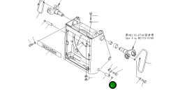 Пробка 07049-02430 Komatsu