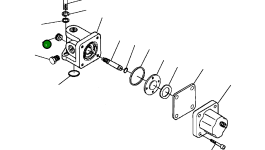 Ручка 1238 256 H1 Komatsu