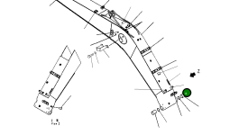 Пластина 20Y-62-B1020 Komatsu