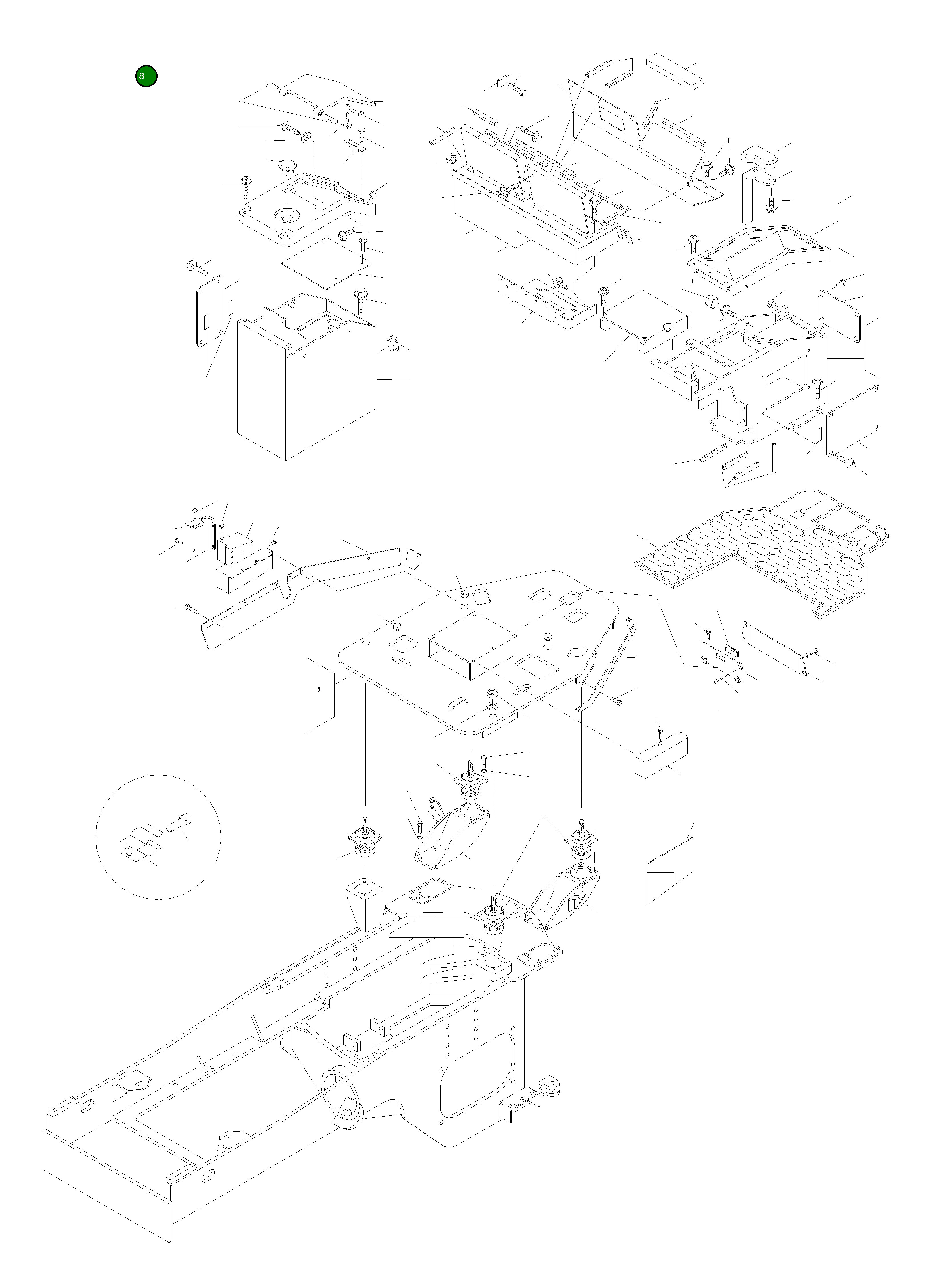 Рукоятка 421-54-H2520 Komatsu