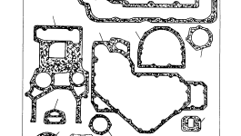 Прокладка 6810-11-6270 Komatsu