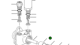 Поршень YMX15210-02301 Komatsu