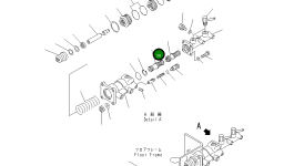 Поршень 416-43-27340 Komatsu