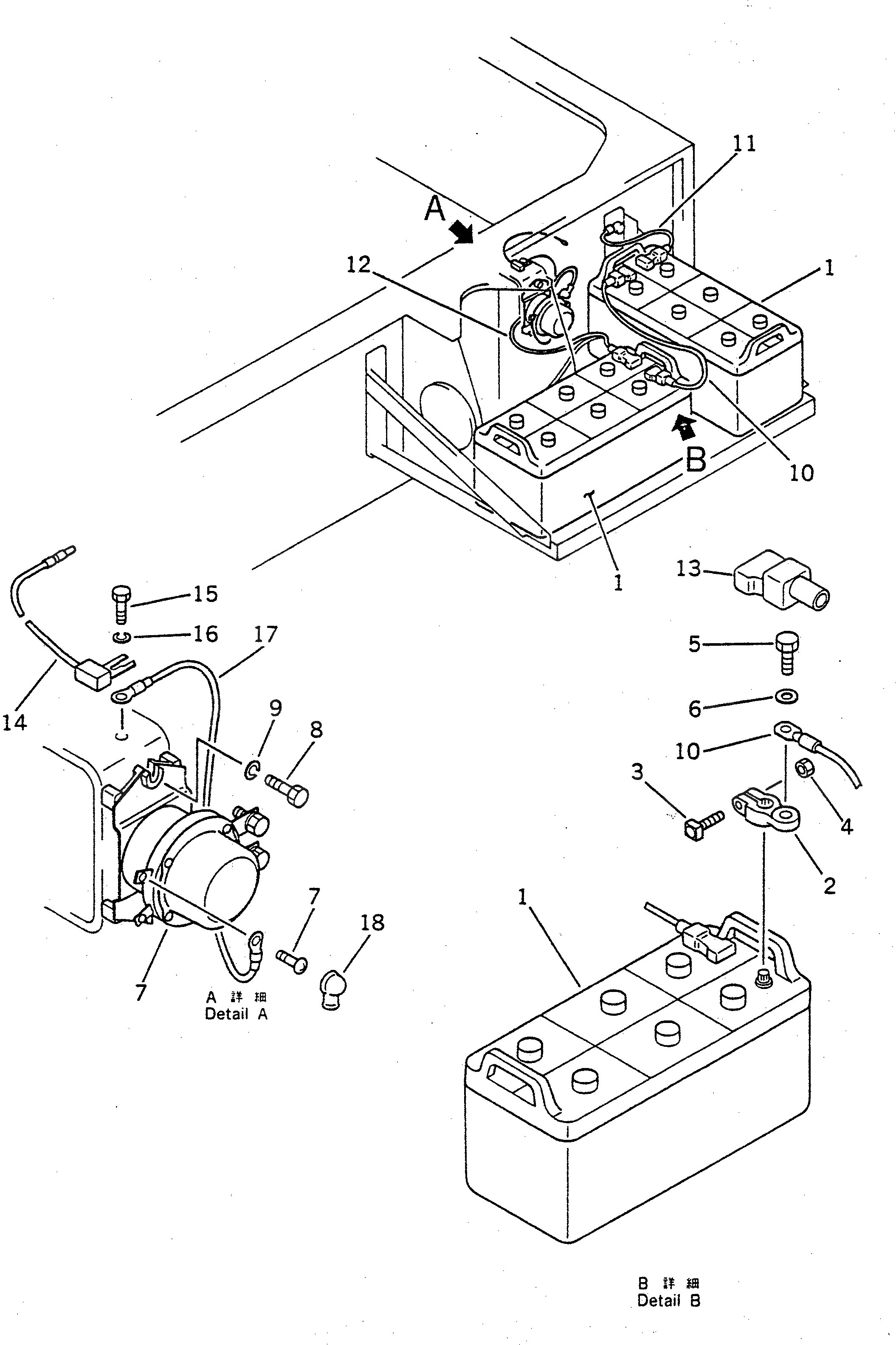 Провод 22W-06-14610 Komatsu