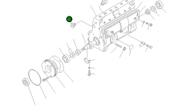 Пробка DK134026-00 Komatsu