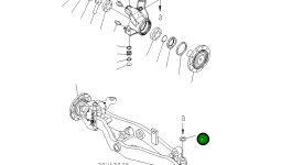 Проставка 23C-27-11260 Komatsu