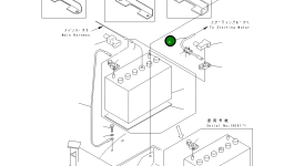 Провод 20U-06-21222 Komatsu