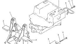 Стойка 361-975-1181 Komatsu