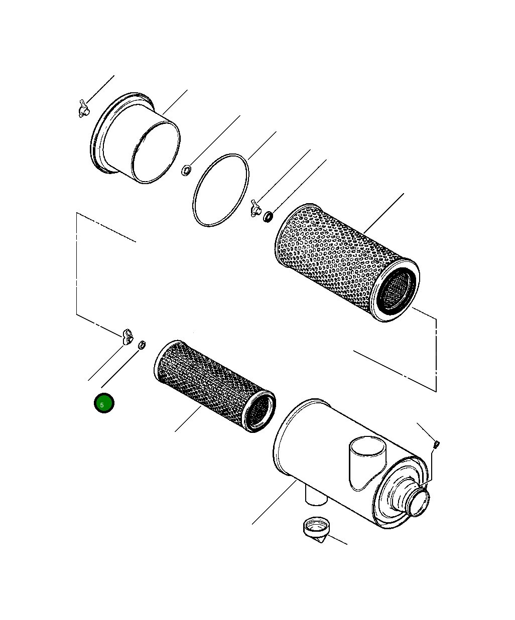Прокладка 129 024 Komatsu