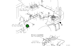 Провод 426-06-22671 Komatsu