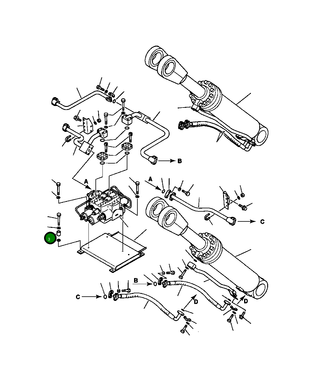 Проставка 421-62-17521 Komatsu