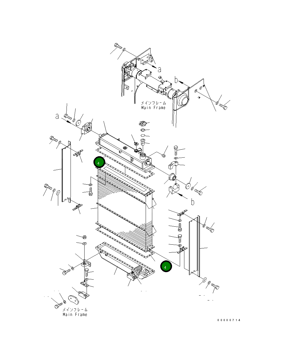 Прокладка 154-03-71170 Komatsu