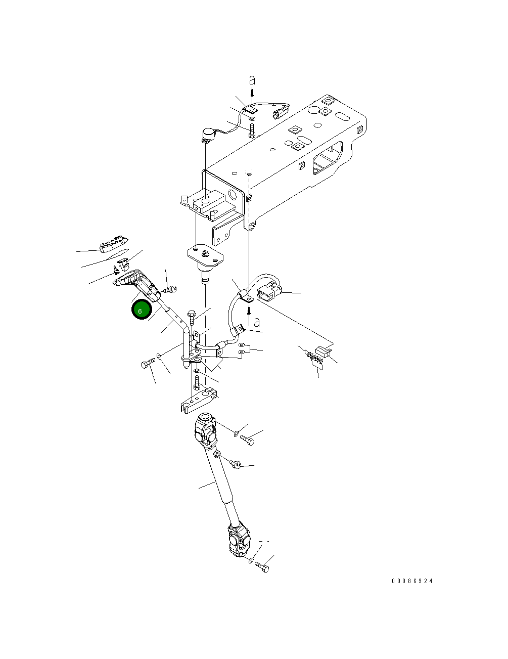 Ручка 426-06-31442 Komatsu