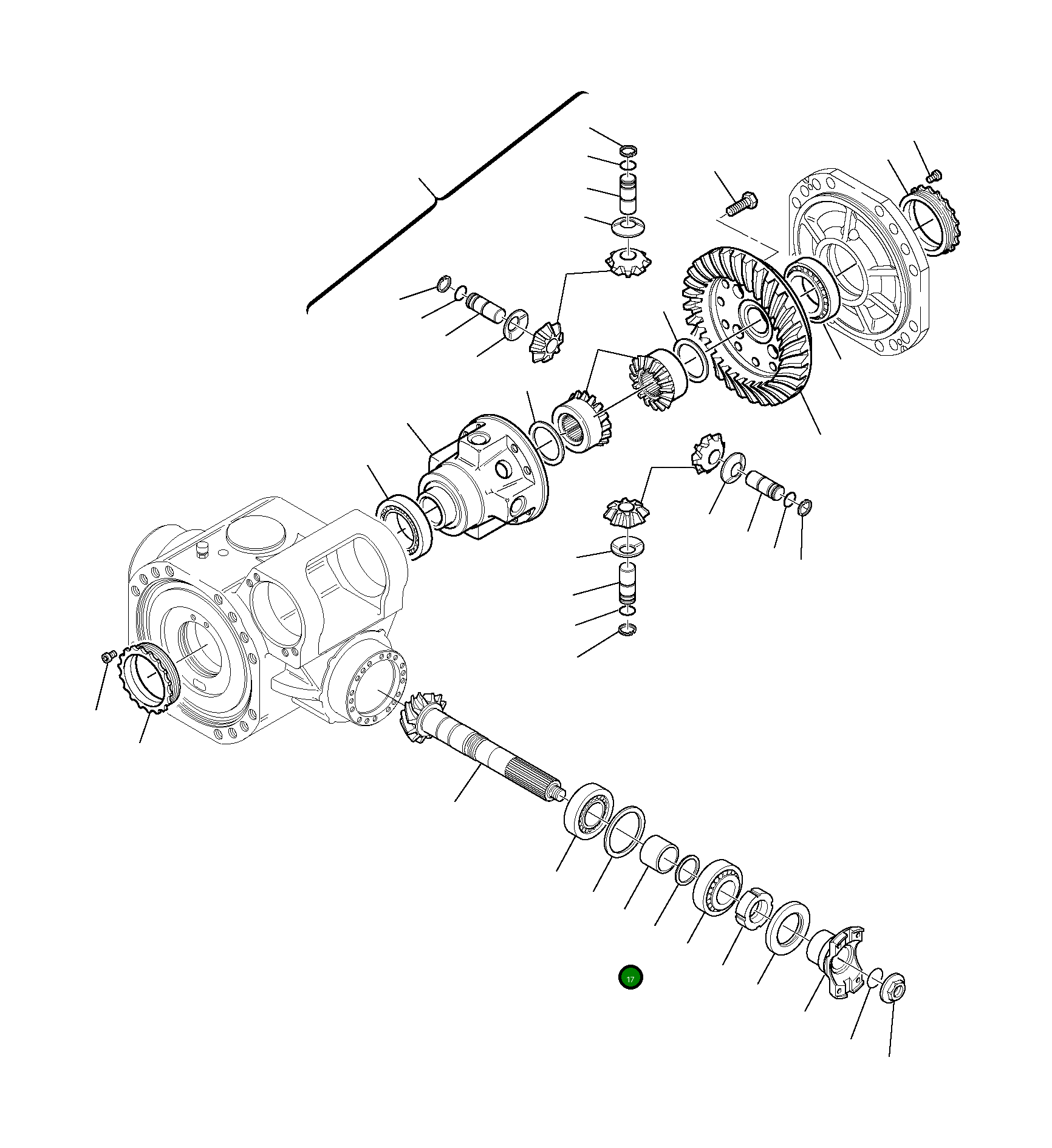 Проставка HU1124092 Komatsu