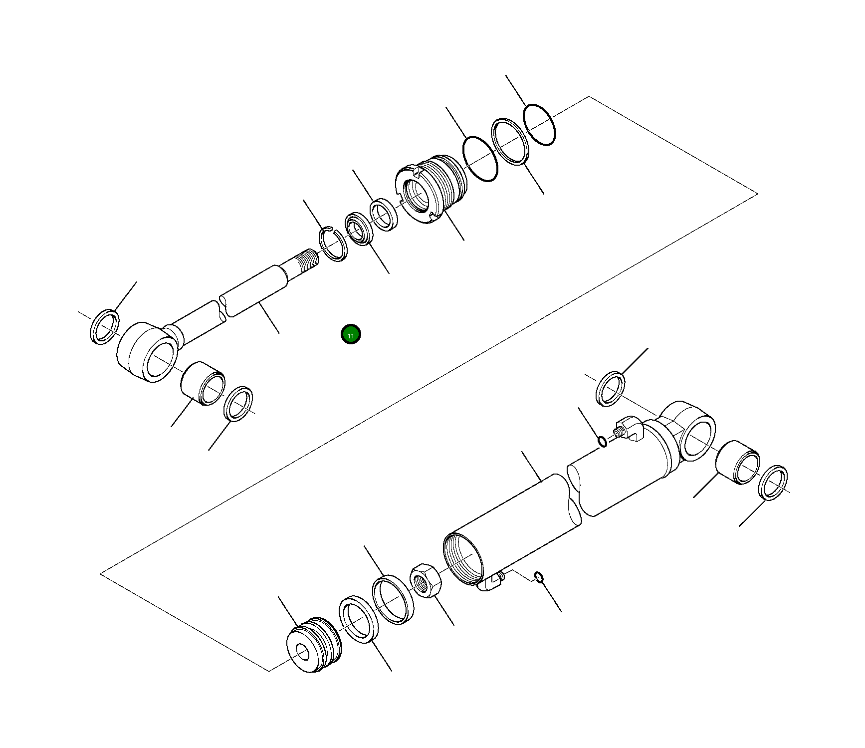 Прокладка 855661154 Komatsu
