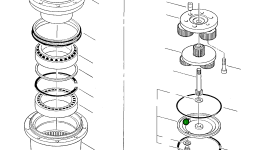 Солнечная шестерня 843200473 Komatsu
