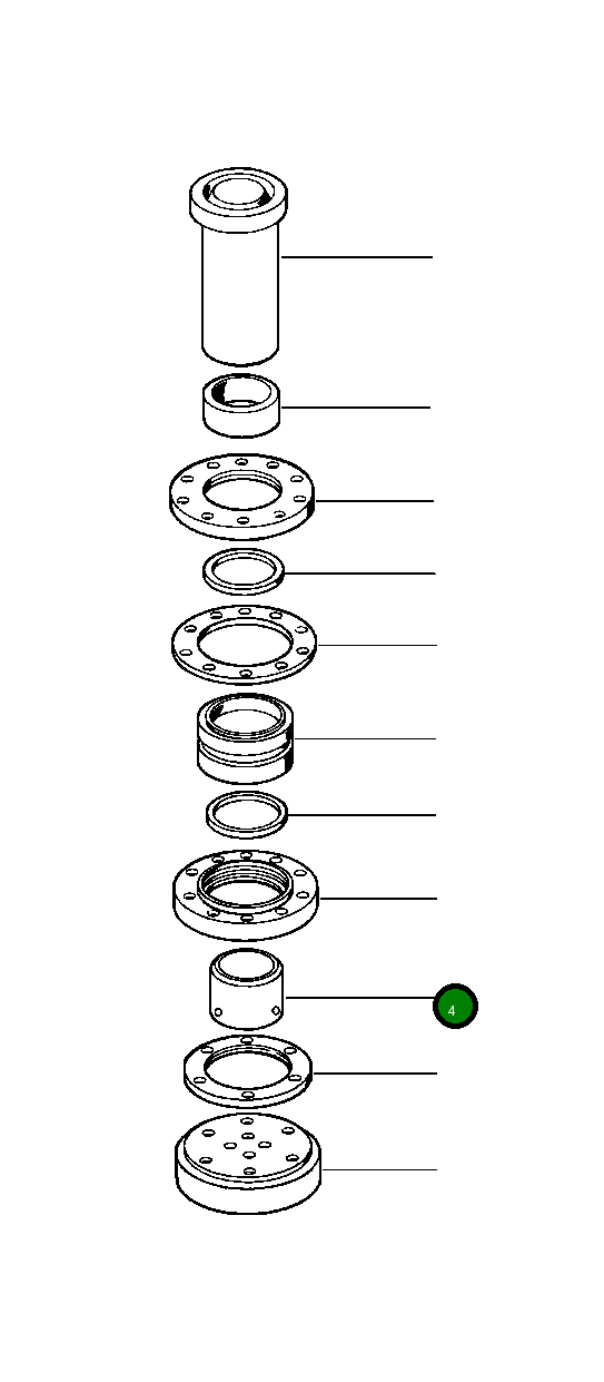 Проставка 1125 636 C3 Komatsu
