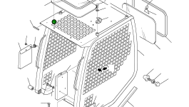Стекло 37A-54-14131 Komatsu