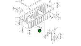 Пробка 07044-12414 Komatsu