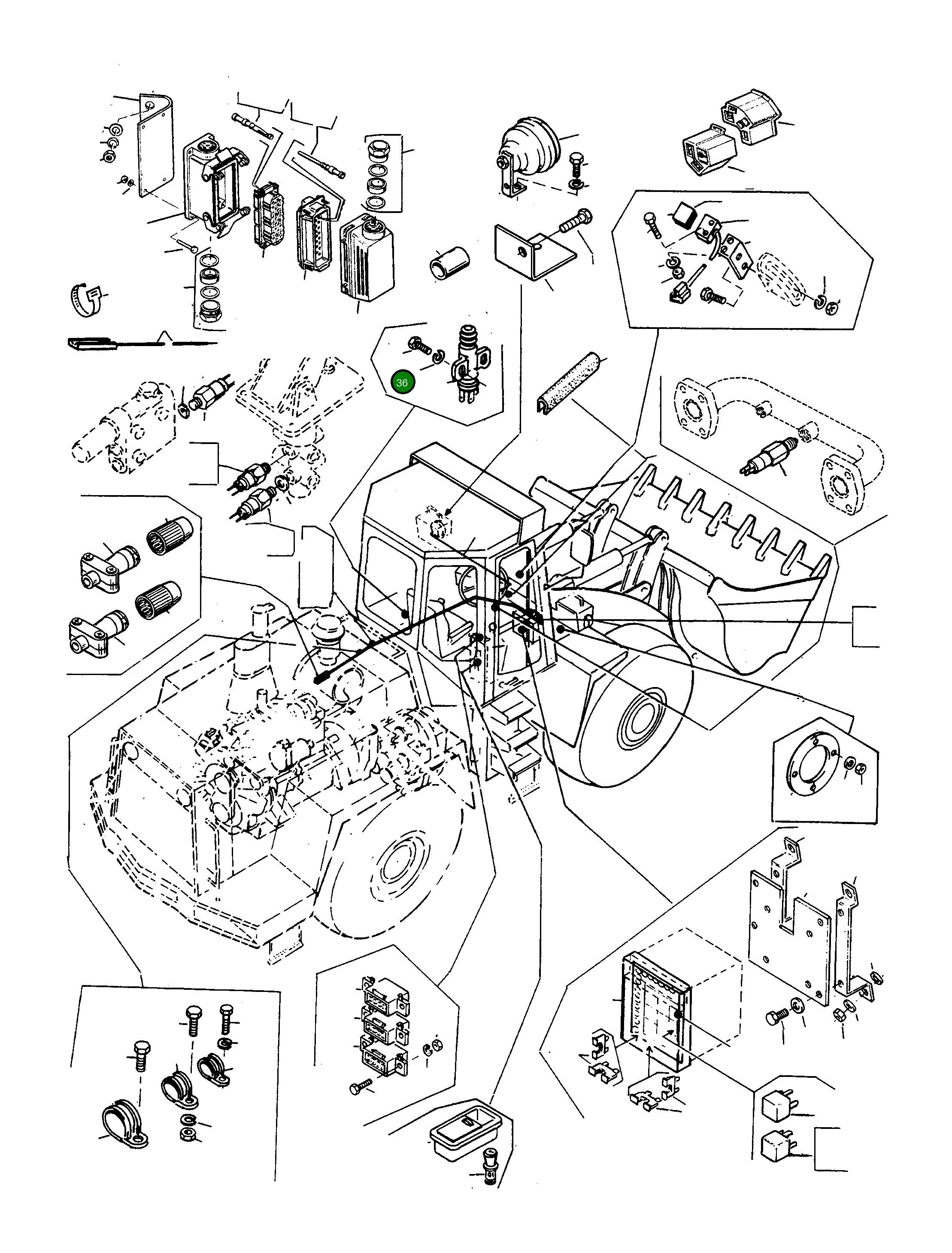 Пружинная шайба 3006154X1 Komatsu