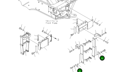 Пластина 23B-54-33750 Komatsu