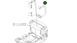 Полюс 20P-54-81410 Komatsu