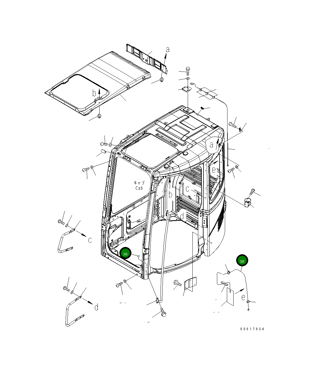 Провод 7836-10-2920 Komatsu