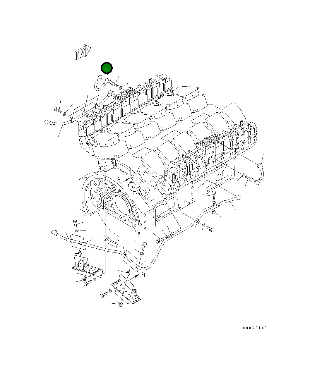 Провод 6219-81-8380 Komatsu