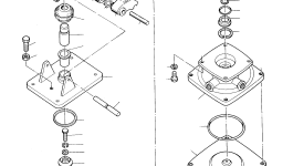 Поршень 3229125M1 Komatsu