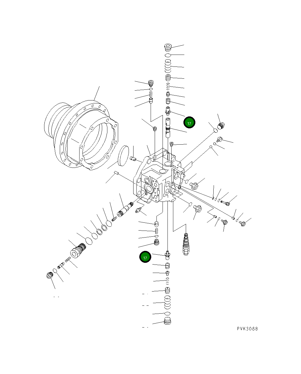 Поршень 706-78-71360 Komatsu