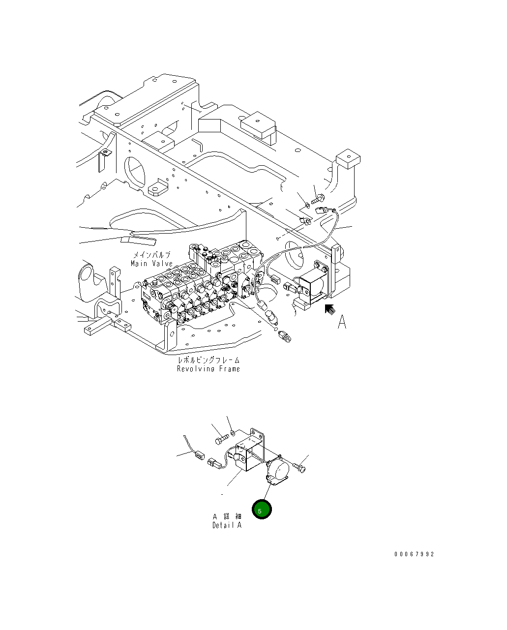 Сигнализация 22F-06-21650 Komatsu