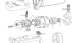 Поршень 4917255M1 Komatsu