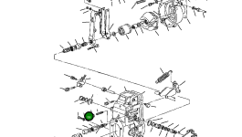 Пружинная шайба YMX01411-03440 Komatsu