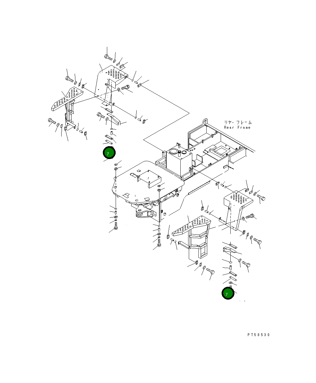 Пластина 273-54-65340 Komatsu