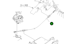 Провод 2692-2-38221 Komatsu